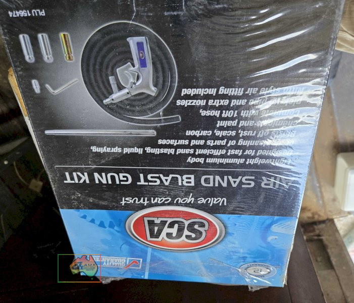 SCA sandblaster gun