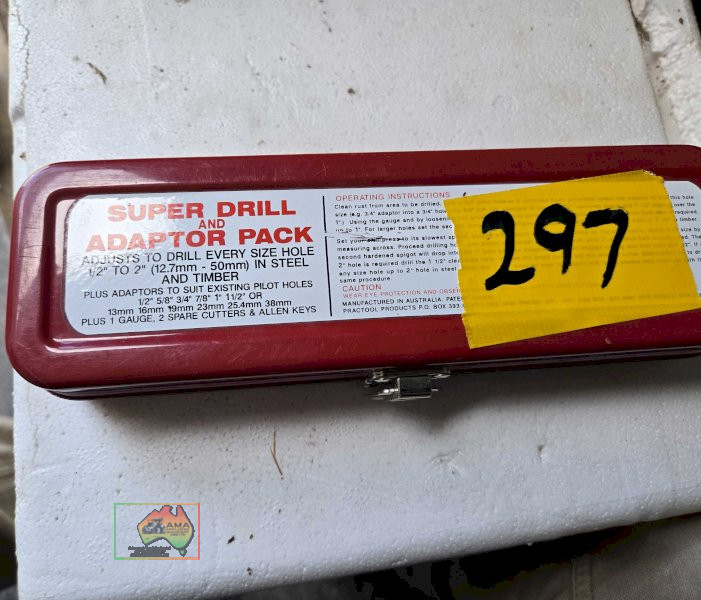 Super drill and adaptor pack