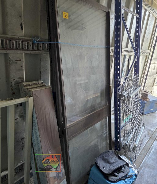 Sliding glass door and frame - photo 2