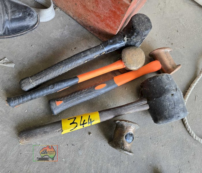 Assorted mallets