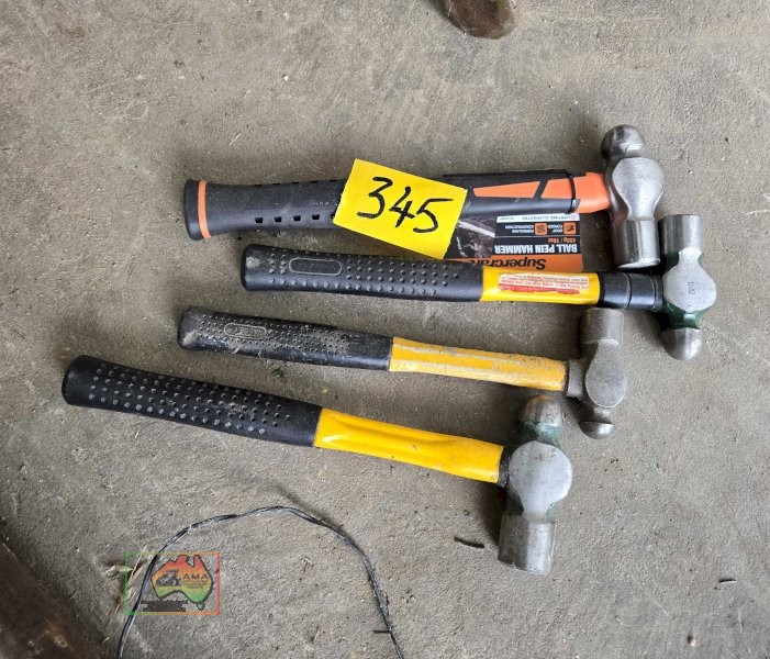 Assorted hammers