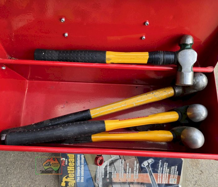 Toolbox of as new hammers