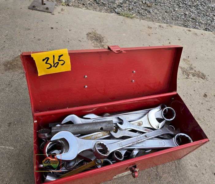 toolbox of assorted spanners - photo 3