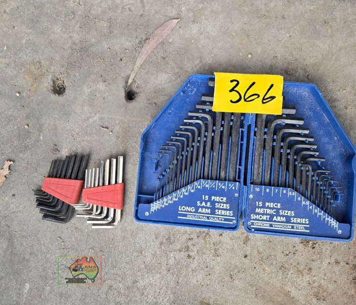 3 x sets of allen keys - photo 2