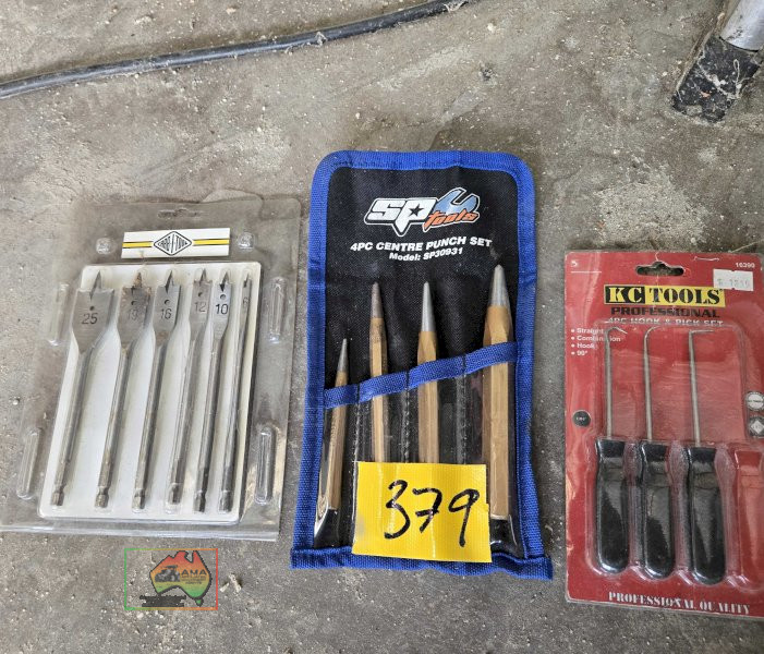 New punch set, hook and pic set, and drill bits - photo 4