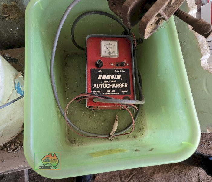 6v & 12v Battery Charger & Bench Vice - photo 2