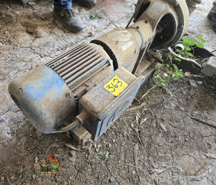Ajax 1-1/2" High Pressure Irrigation Pump with Electric Motor.
