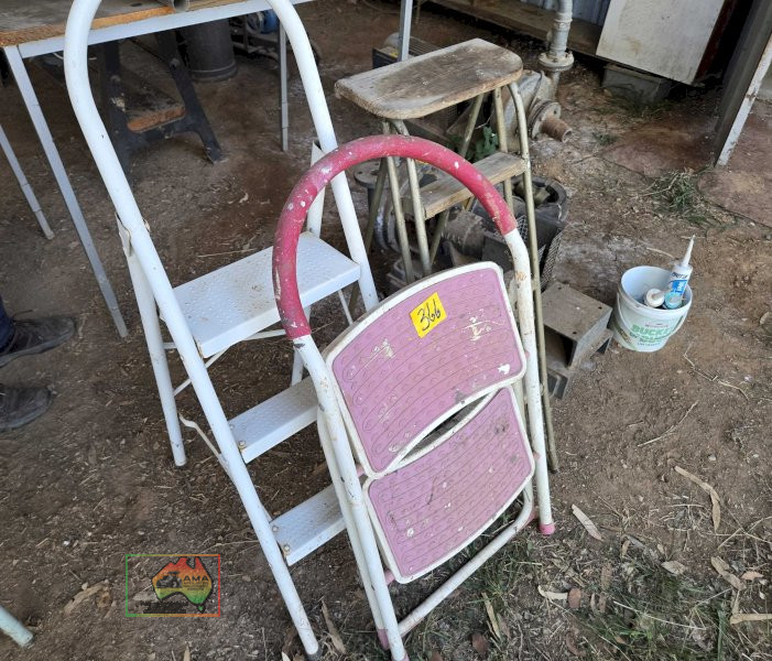 3x Step Ladders