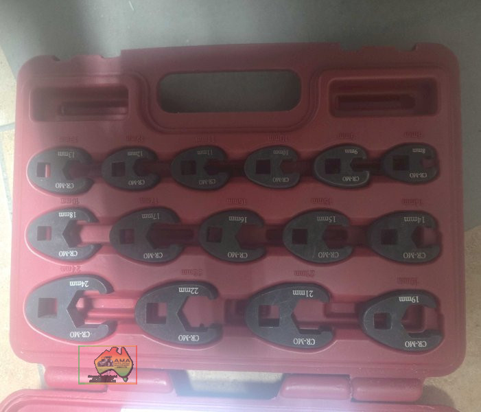 As new HCB craw foot wrench set