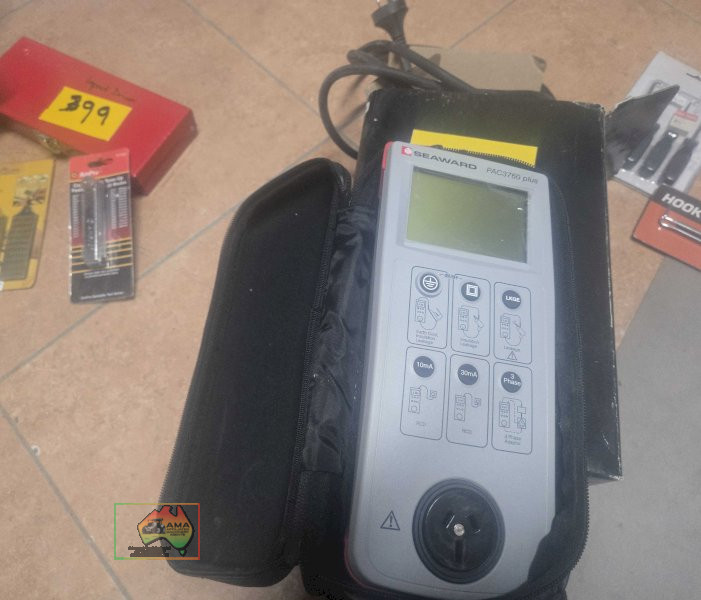 Seaward PAC3760 Plus Portable Appliance Tester (PAT tester) - photo 3