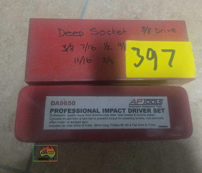 As new AP Tools impact driver & Supatool deep socket set