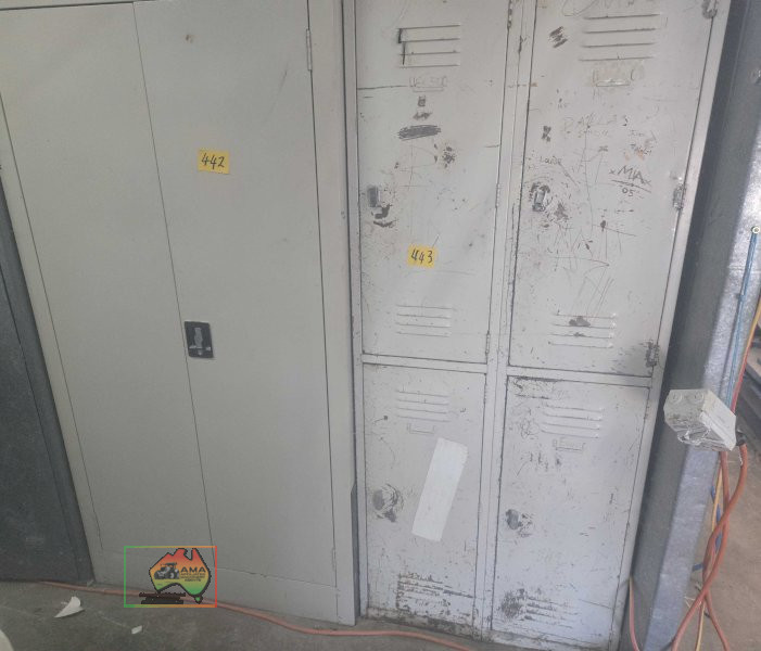 4 shelved school lockers