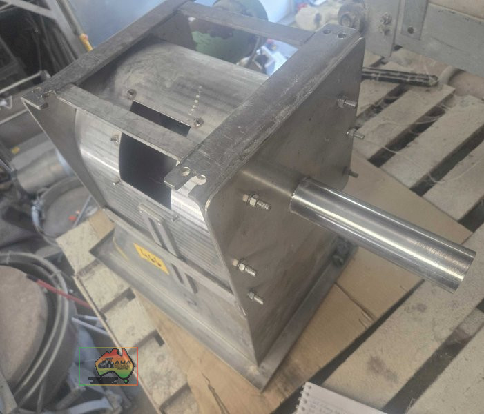 Stainless steel hopper motor and drive