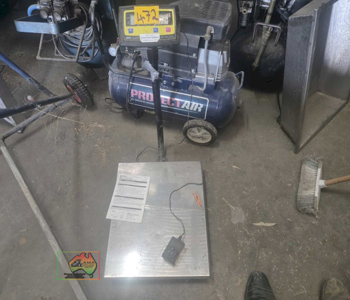 Digital scale bag weigher