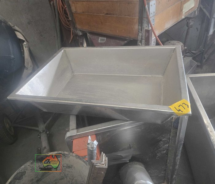 Food grade stainless steel tub
