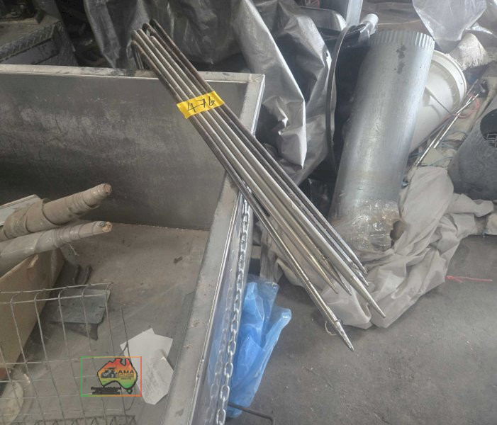 6 x stainless steel wool press spikes (#476)