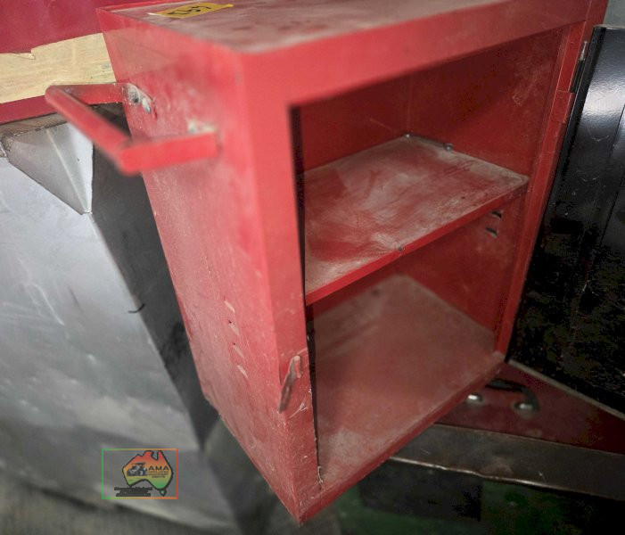 2 shelf steel wall cabinet (#493) - photo 2