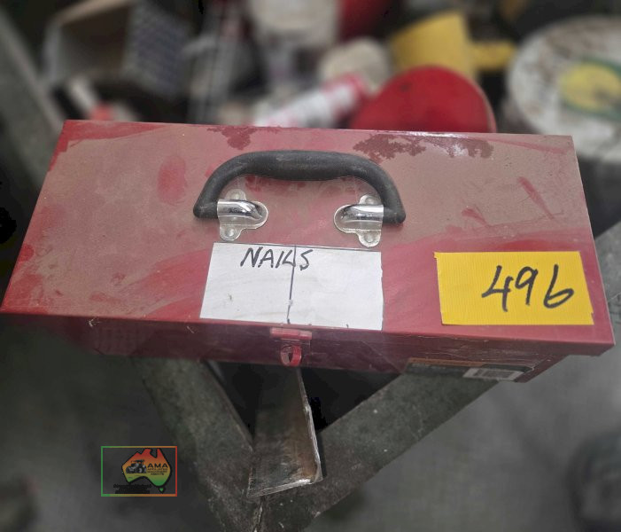 Toolbox of assorted nails and screws - photo 3