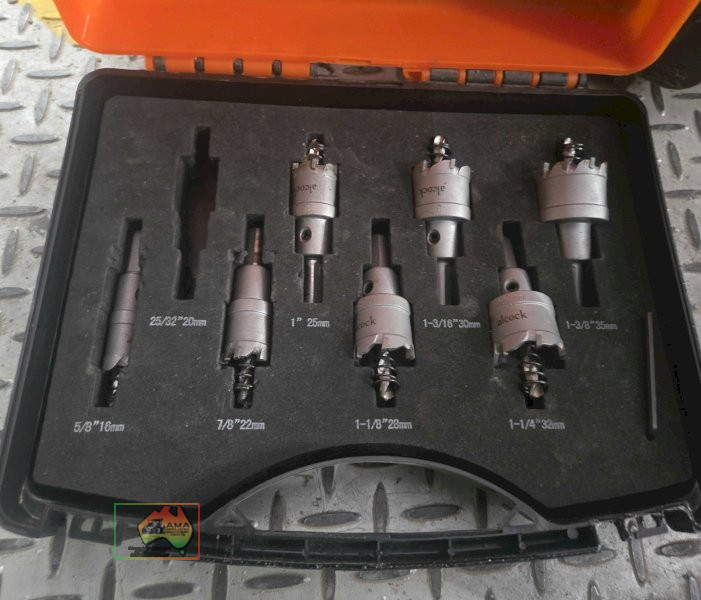 Alcock carbide tipped hole saw set - photo 2