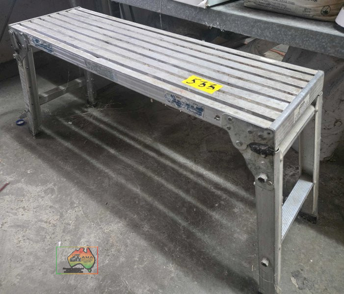 Foldout steel step / work platform - photo 2