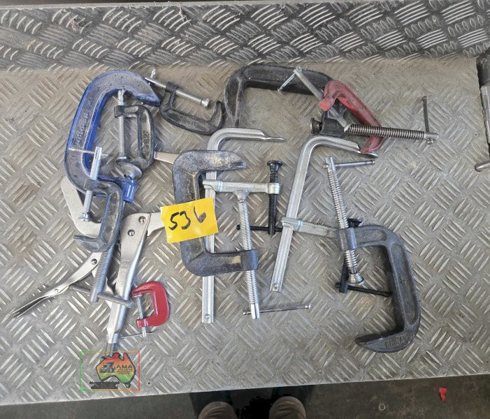 Assorted g clamps