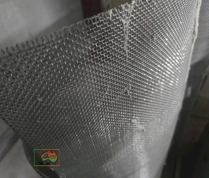 3 rolls of woven stainless steel mesh - photo 6