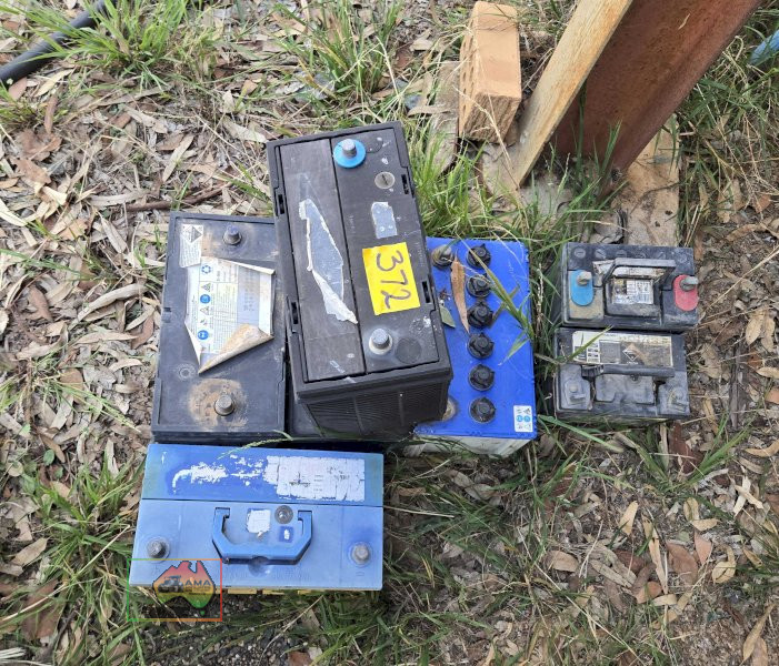 8x Used Batteries