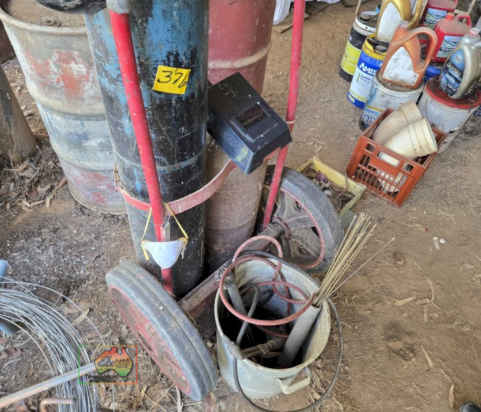 Oxy-acetylene Set on Trolley with Accessories - photo 3