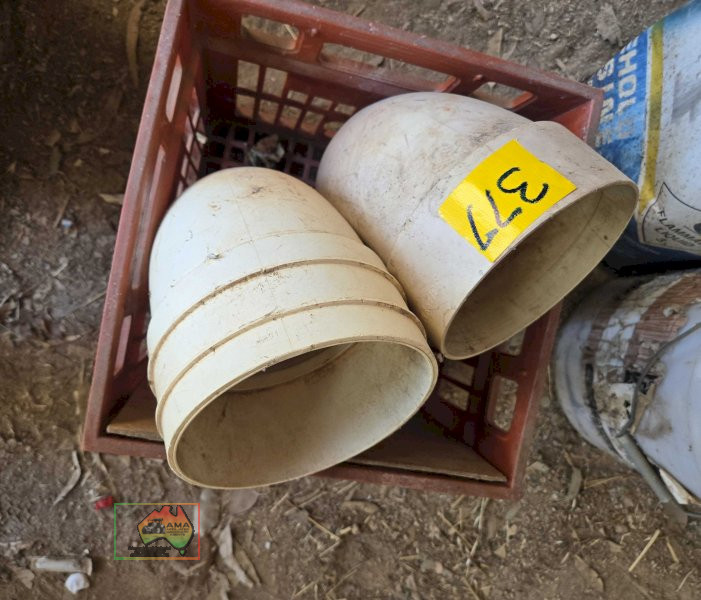 2x 6" PVC Elbows - photo 1
