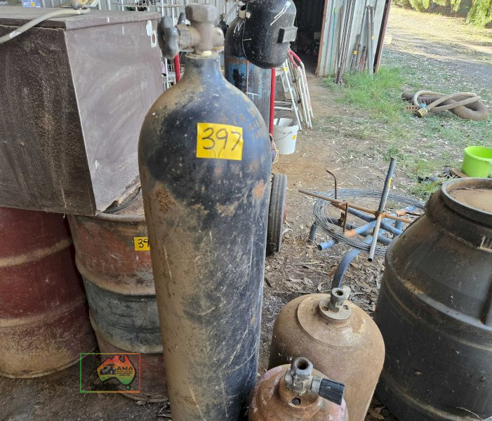 3x Oxy-acetylene Cylinders - photo 4