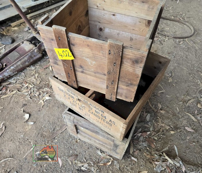 3x Timber Boxes - photo 3