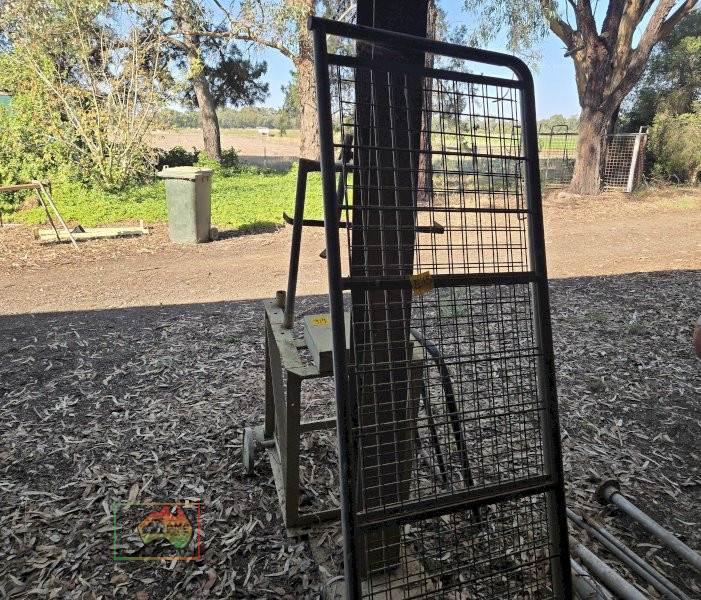 2x Black Weldmesh House Gates (1870 x 670)
