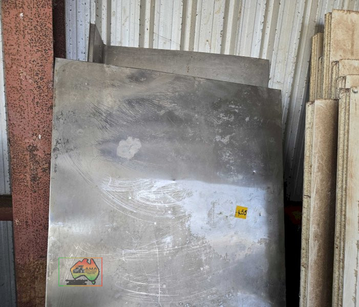 3x Stainless Steel Sheet Metal Panels (970 x 2050) - photo 2