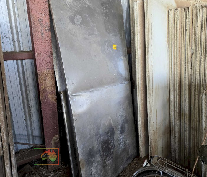 3x Stainless Steel Sheet Metal Panels (970 x 2050) - photo 5