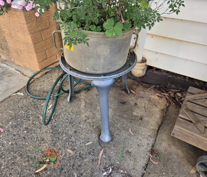 Rose Pot Plant on Cast Stand - photo 5