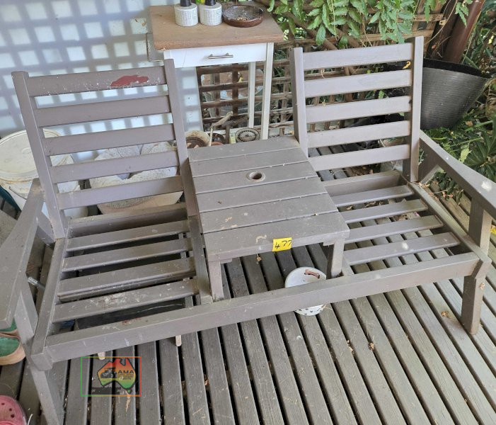 Outdoor Twin Seat Set - photo 5
