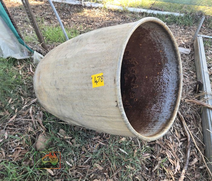 2x Galv. Storage Barrels - photo 2