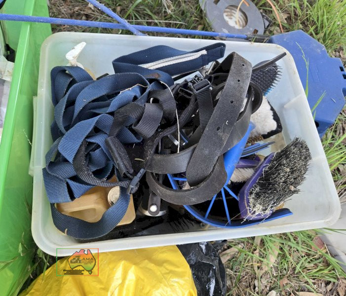 2 Tubs of Assorted Horse Gear - photo 6