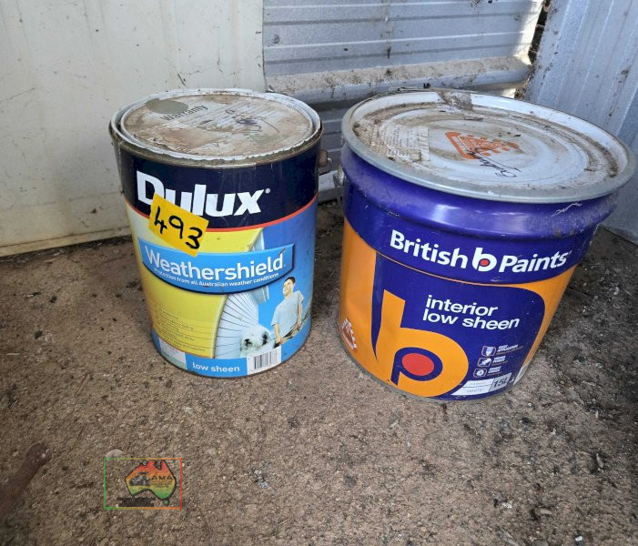 2 Tins of House Paint