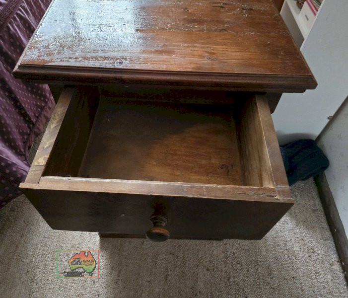 Pair of Solid Timber Bedside Cabinets - photo 3