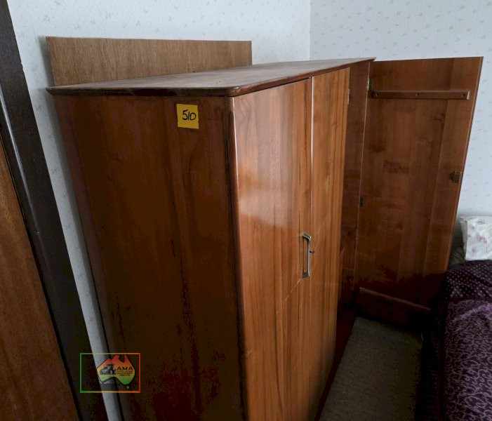 Heritage Furniture Solid Timber Wardrobe with 3 Draws - photo 2