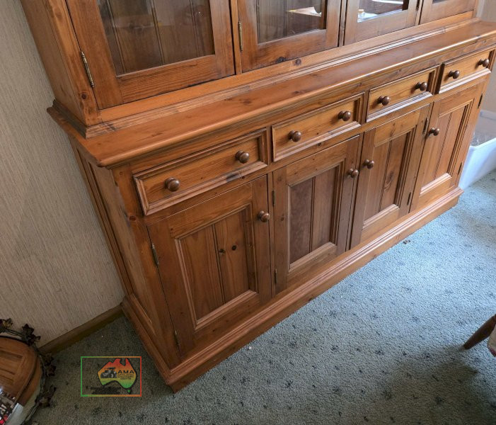 Large Baltic Pine Kitchen Hutch/Cabinet - photo 3