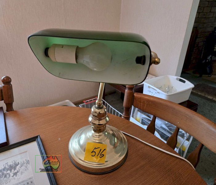 Brass Desk Reading Lamp
