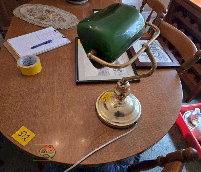Brass Desk Reading Lamp - photo 2