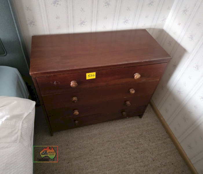 Pair of Solid Timber Bedside Dressers - photo 2