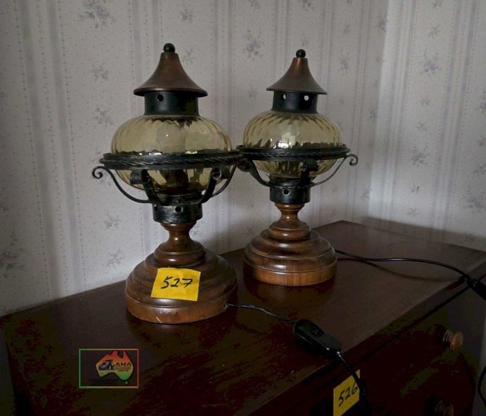 Pair of Decorative Bedside Lamps