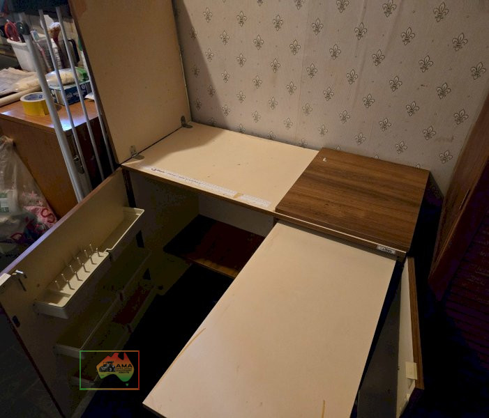 Horn Sewing Cabinet