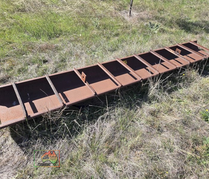 H/duty 6mm Steel Feed Trough 13ft