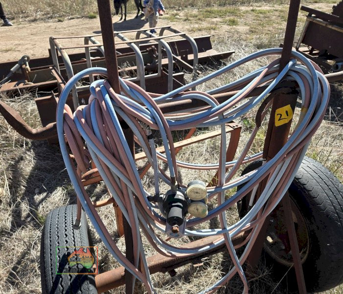 Oxy-Acetylene Set on Trolley - photo 3