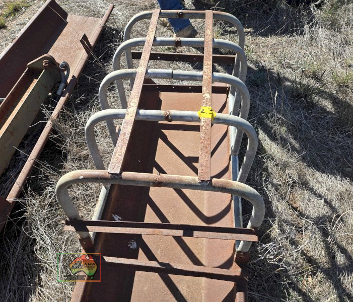 H/duty 6mm Steel Feed trough 4'10"